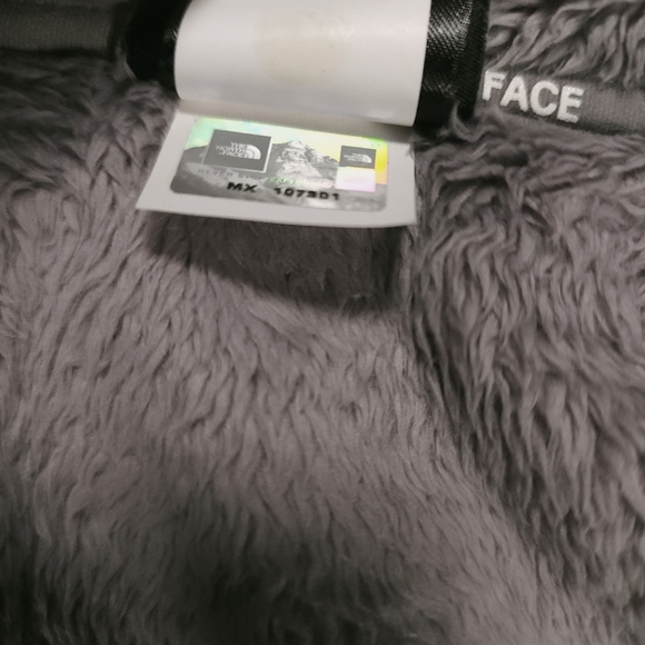 The Northface Oso Fleece Hoodie Full Zip Jacket! GirlsSize M 10-12 Gray GUC! - Picture 14 of 16
